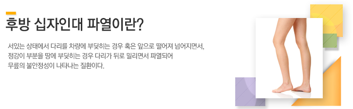 슬관절 내에서 가장 흔하게 손상받는 인대로 점프후 착지,과신전등으로 인대가 비틀리면서 파열된다.